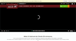 Desktop Screenshot of metal-18.com
